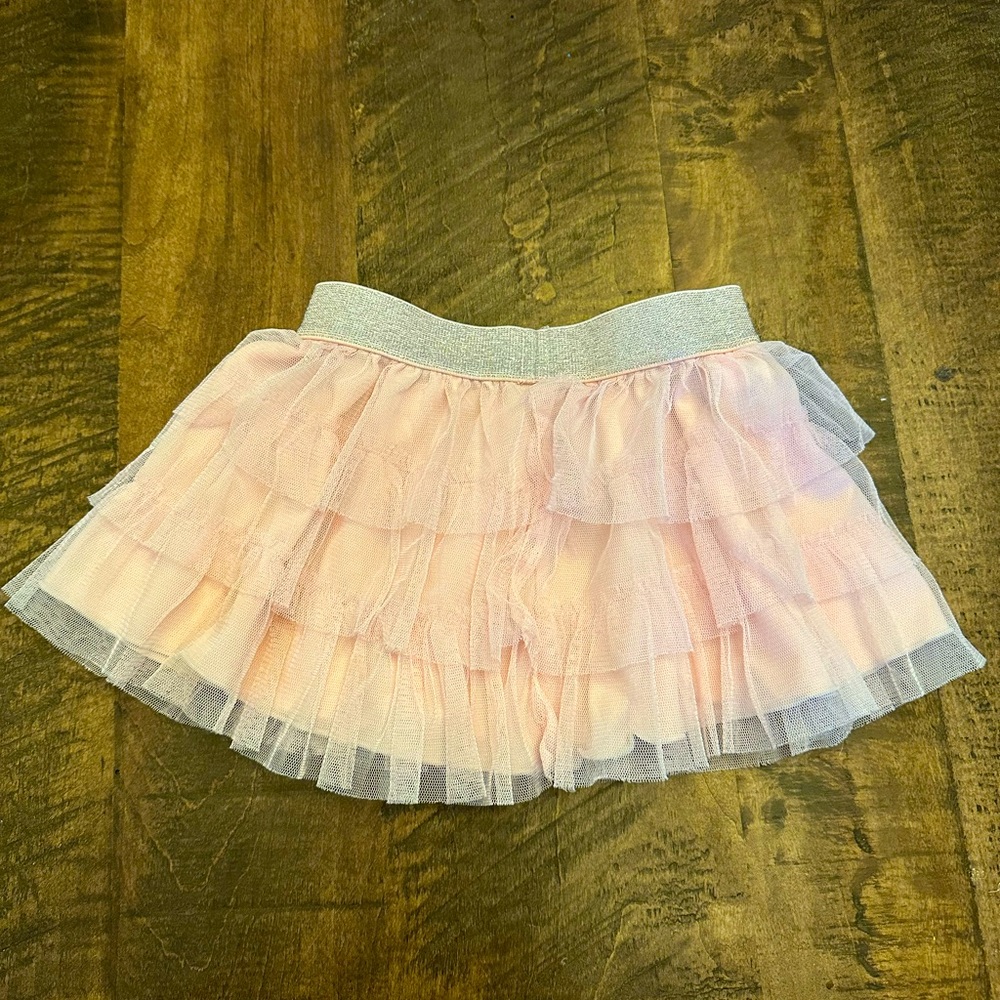 Danskin Ballet Pink and Shimmer Skirt